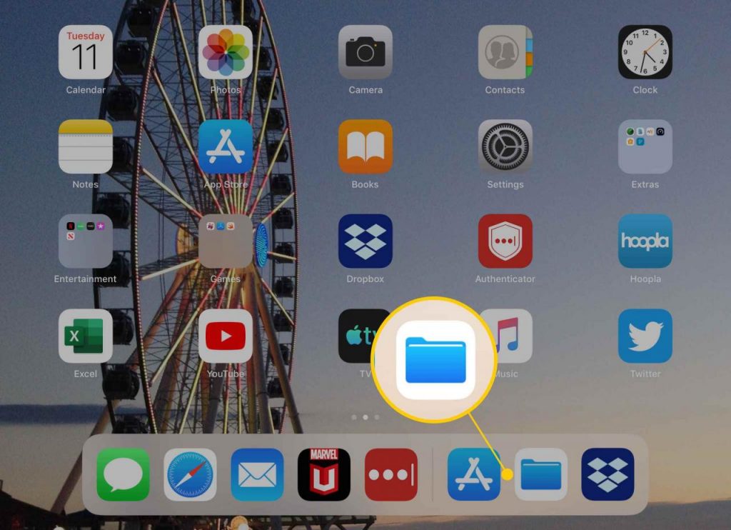 comment retrouver les fichiers téléchargés sur ipad