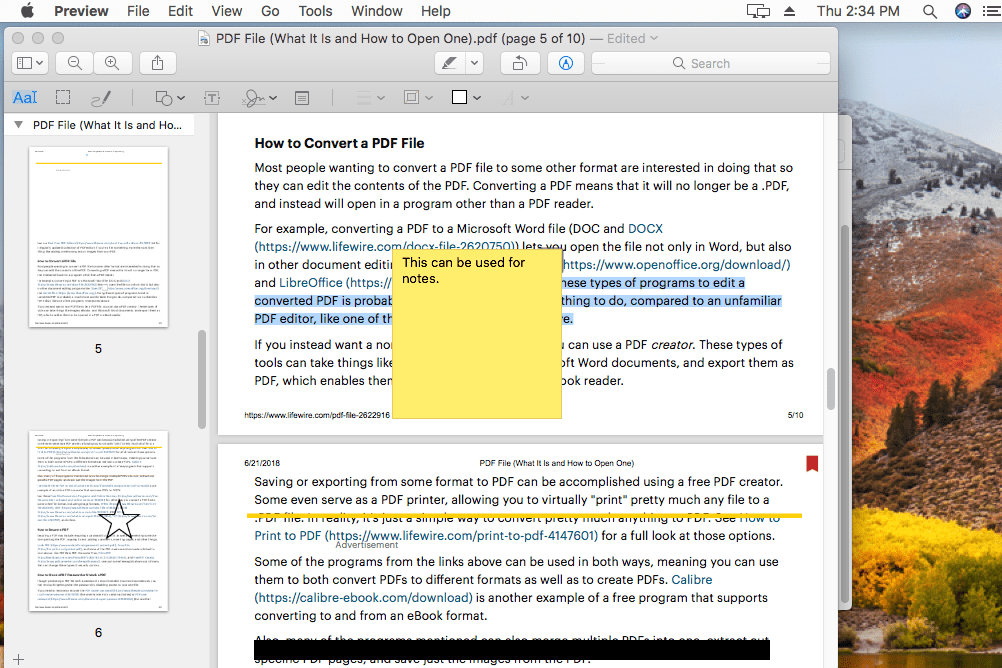 pdf modifier for mac